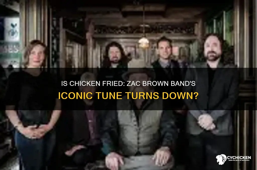 is chicken friend zac brown band tunes down