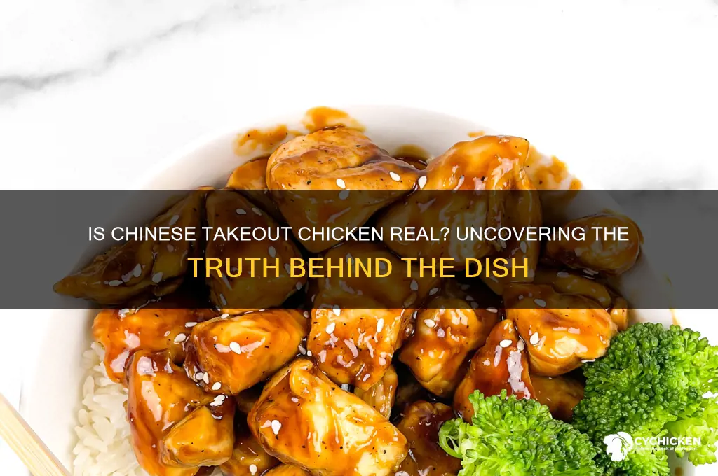 is chicken from chinese food real chicken