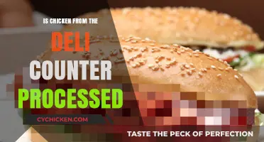Is Deli Counter Chicken Processed? Uncovering the Truth Behind Your Favorite Meat