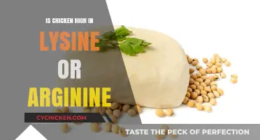 Chicken's Amino Acid Profile: Lysine vs. Arginine - Which is Higher?