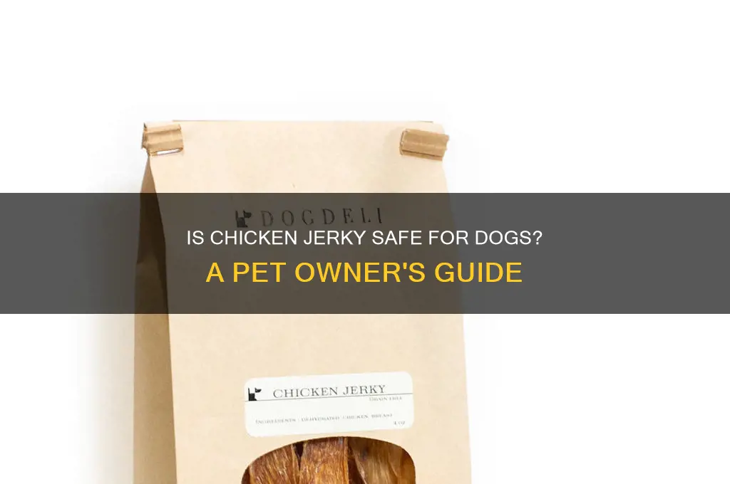 is chicken jerky safe for my dog