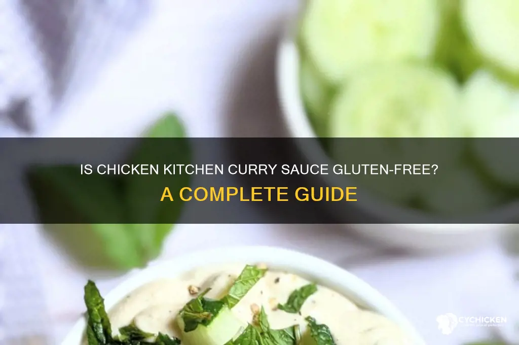 is chicken kitchen curry sauce gluten free