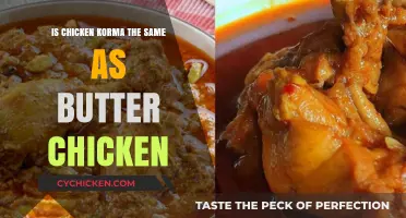 Chicken Korma vs. Butter Chicken: Unraveling the Differences and Similarities