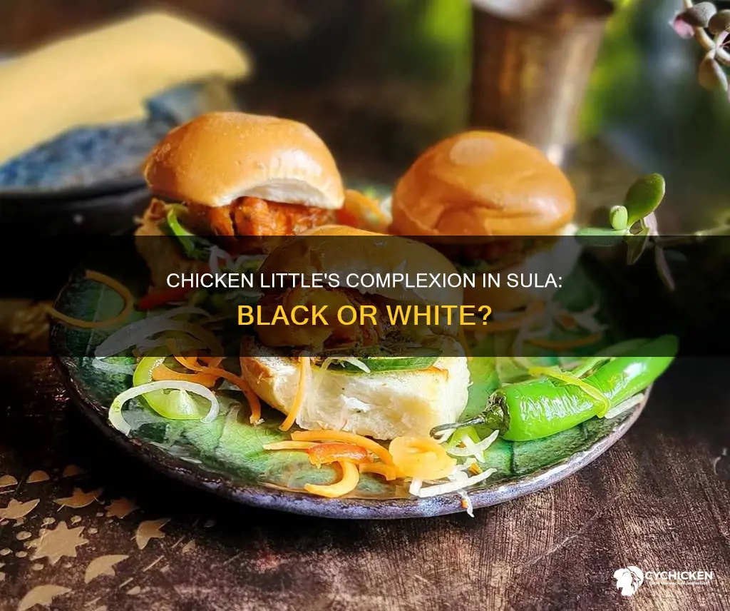 is chicken little black or white in the novel sula
