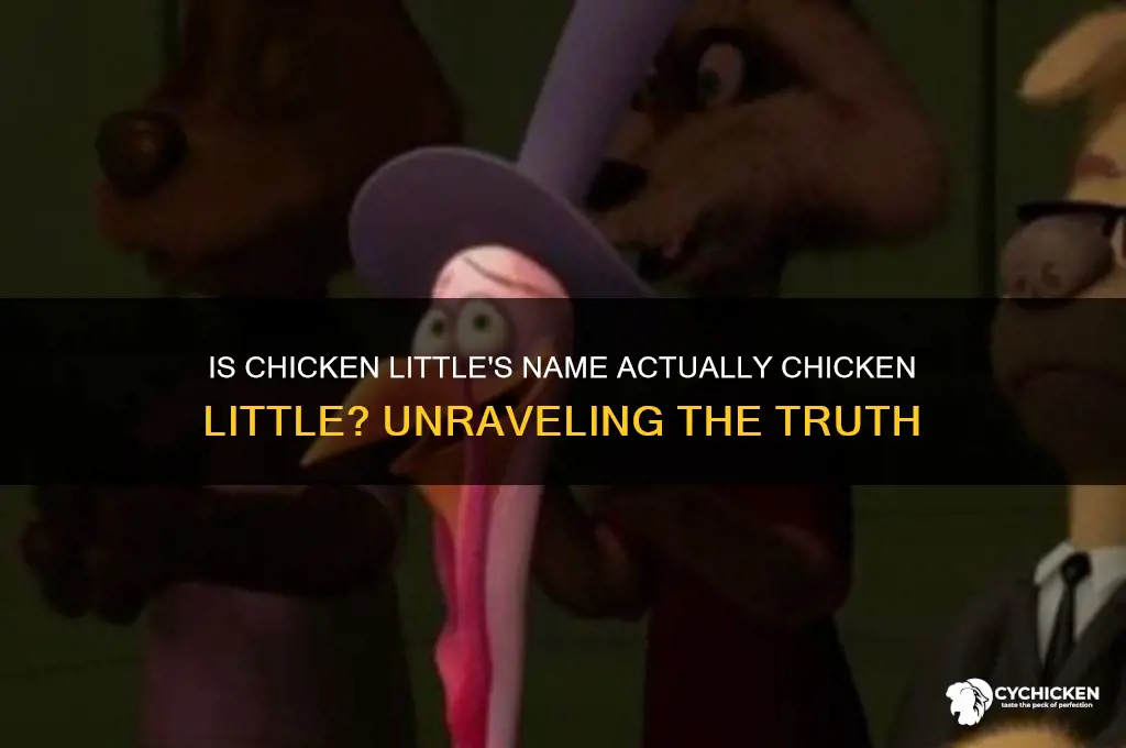 is chicken little