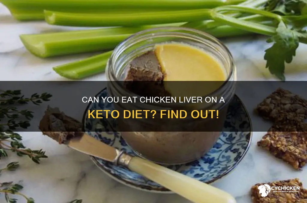 is chicken liver ok on keto diet