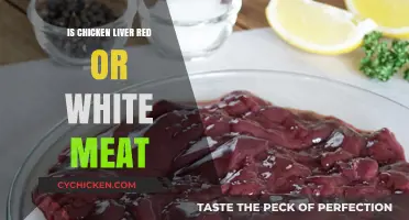Chicken Liver: Red or White Meat? Unraveling the Culinary Mystery