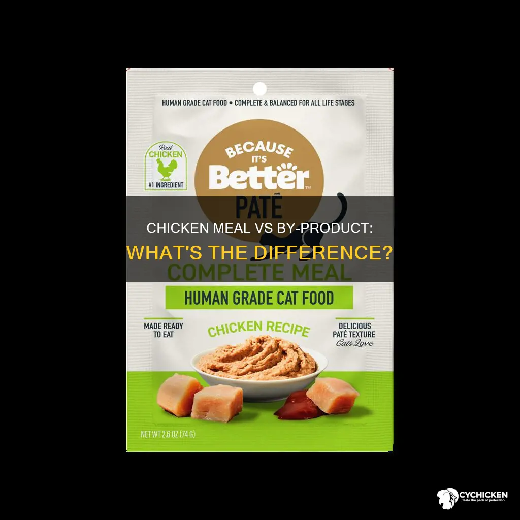 is chicken meal and chicken by product the same