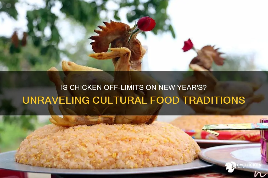 is chicken not allowed on new year