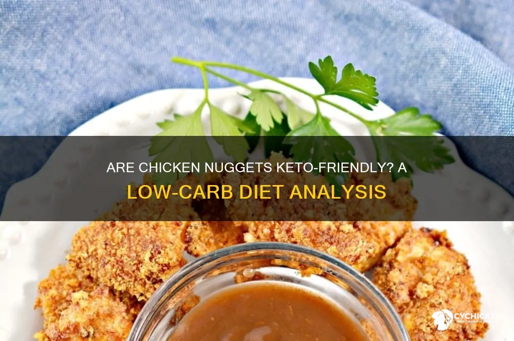 is chicken nugget keto