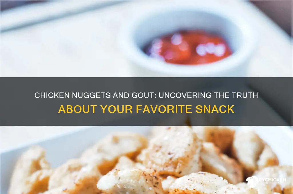 is chicken nuggets bad for gout
