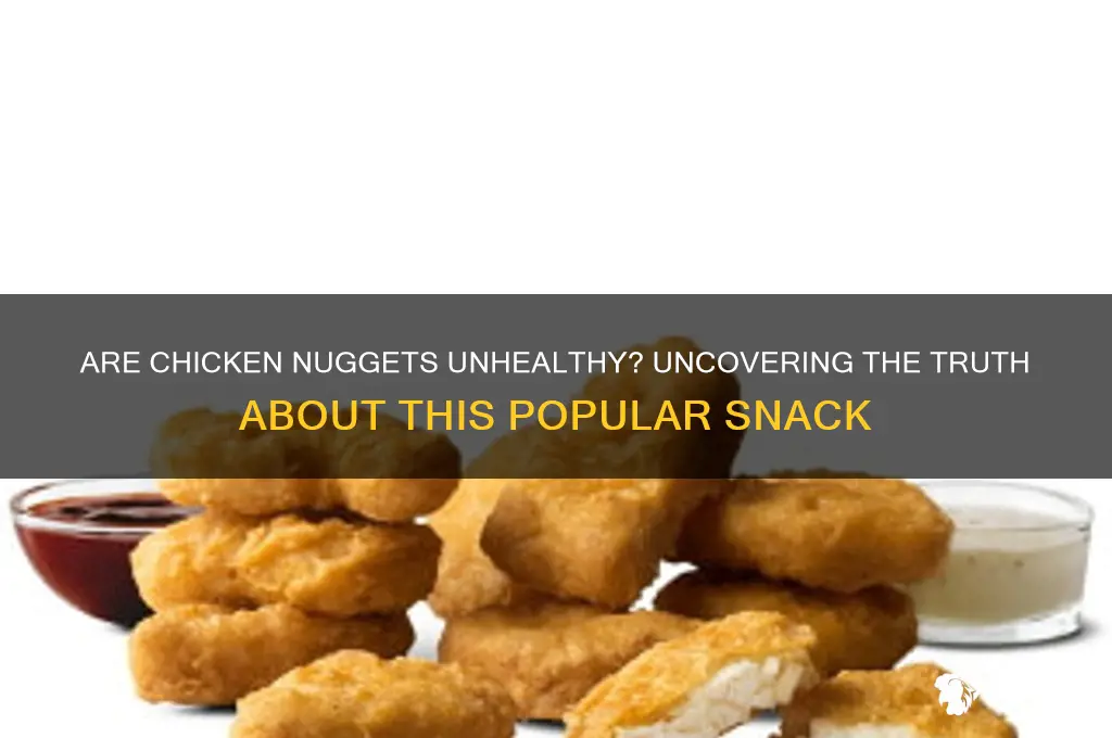 is chicken nuggets bad for you