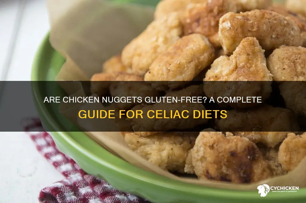 is chicken nuggets gluten free