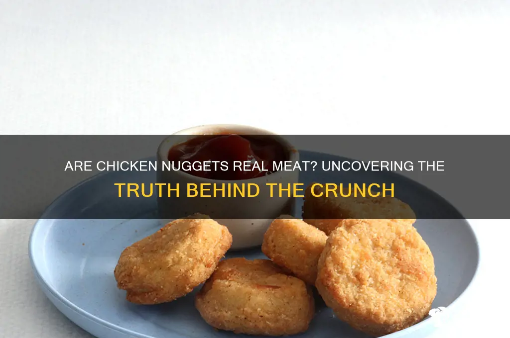 is chicken nuggets meat