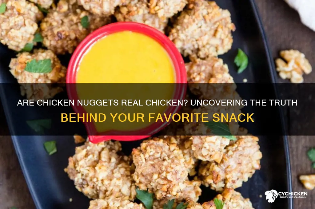 is chicken nuggets real chicken