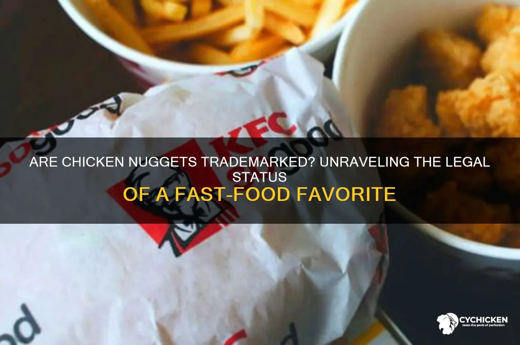 is chicken nuggets trademarked