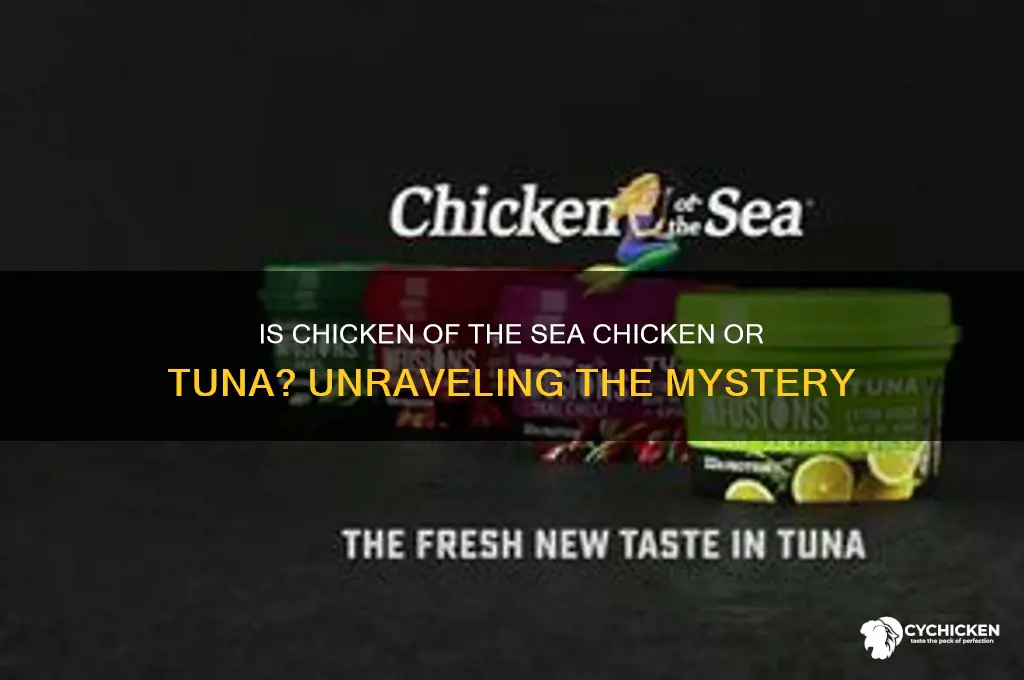 is chicken of the sea chicken or tuna