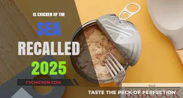 Chicken of the Sea Recall 2025: What You Need to Know