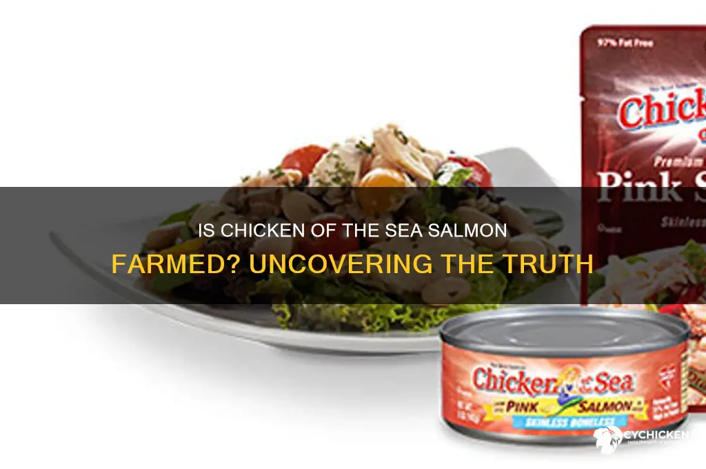 is chicken of the sea salmon famred