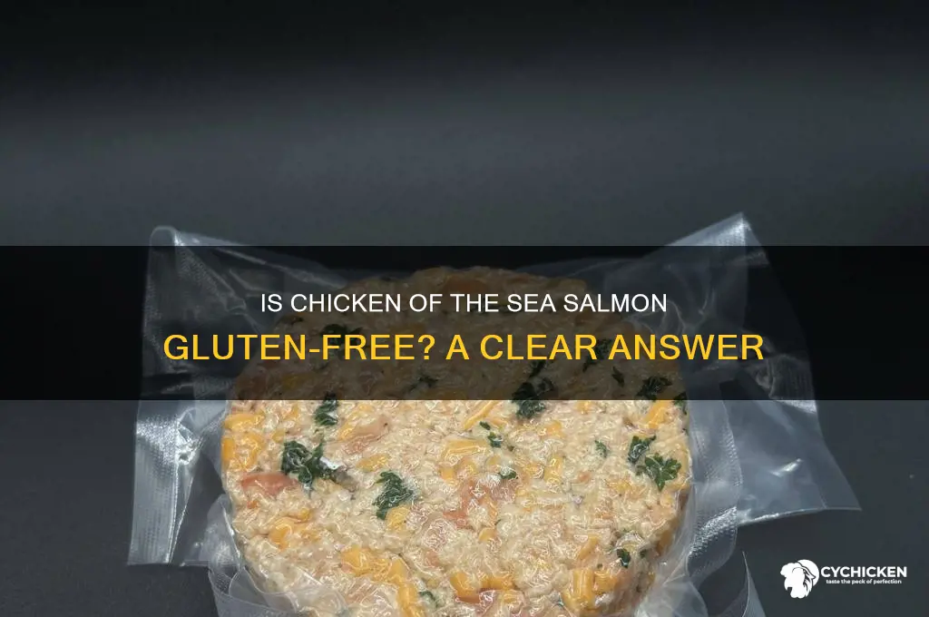 is chicken of the sea salmon gluten free