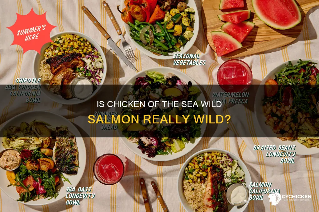 is chicken of the sea salmon wild or farm raised