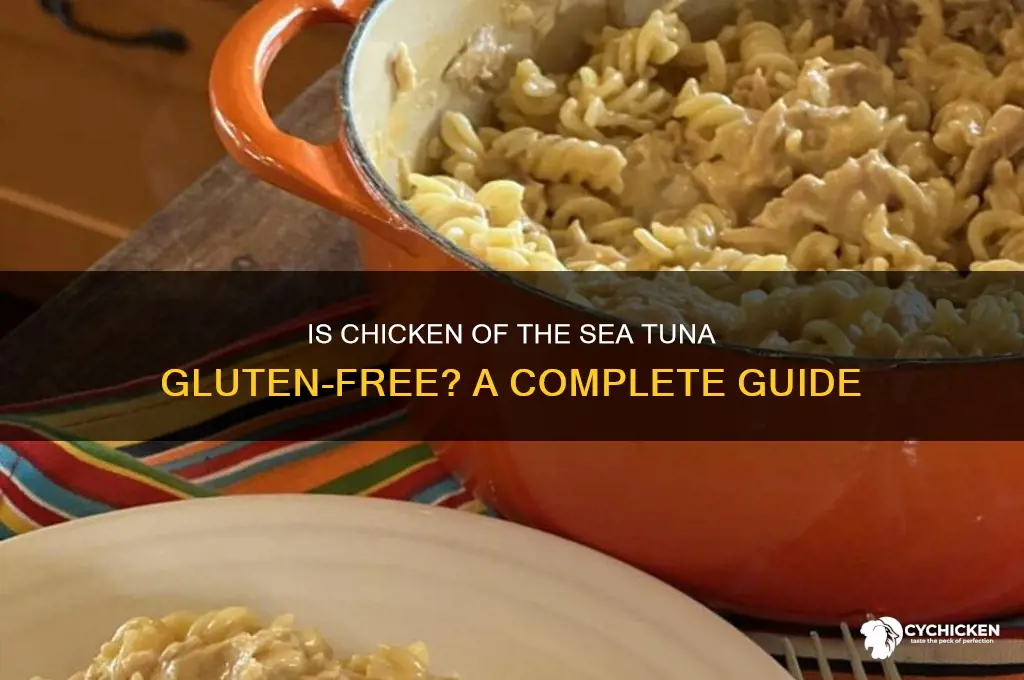 is chicken of the sea tuna gluten free