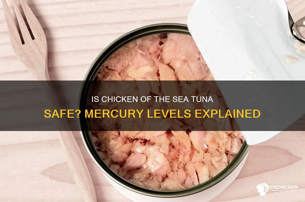 is chicken of the sea tuna low mercury