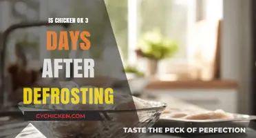 Is Chicken Safe to Eat 3 Days After Defrosting?