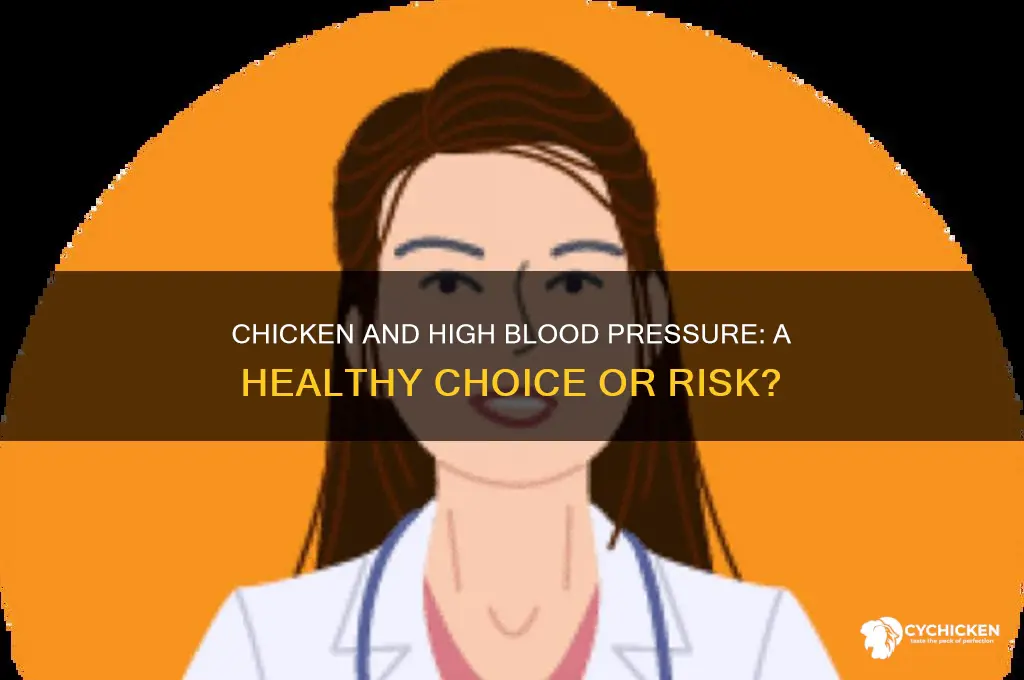 is chicken ok for high blood pressure