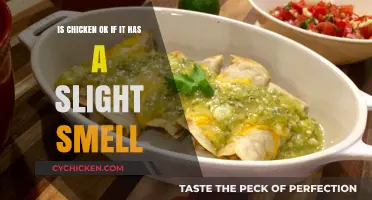 Chicken With a Slight Smell: Is It Safe to Eat?