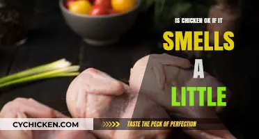 Is Slightly Smelly Chicken Safe to Eat? A Quick Guide