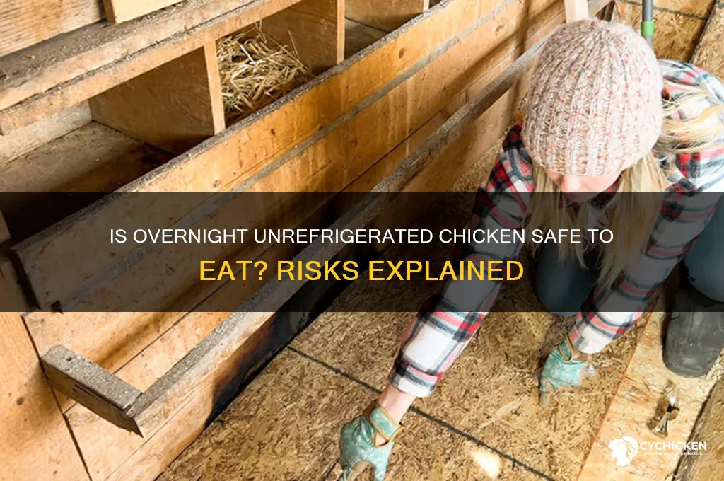 is chicken ok if left out overnight