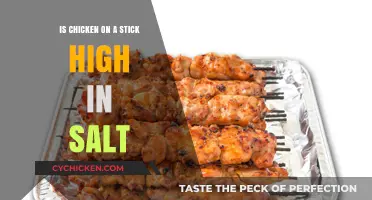 Is Chicken on a Stick High in Salt? A Nutritional Breakdown
