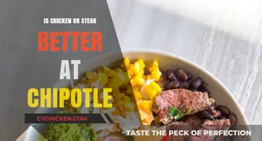 Chipotle Showdown: Chicken vs. Steak - Which Reigns Supreme?