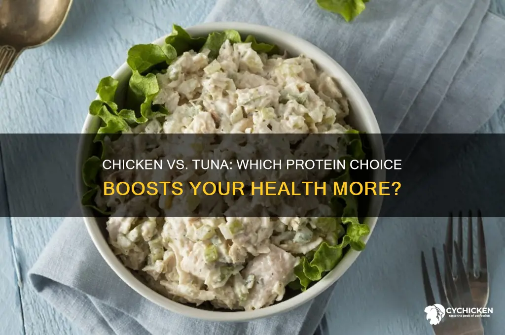 is chicken or tuna better for you