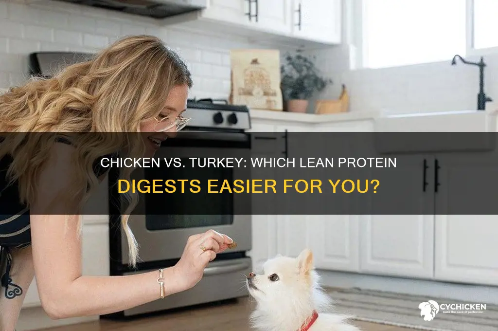 is chicken or turkey easier to digest