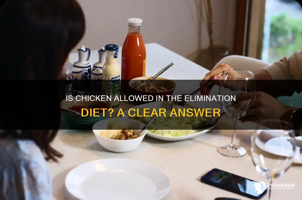 is chicken part of the elimination diet