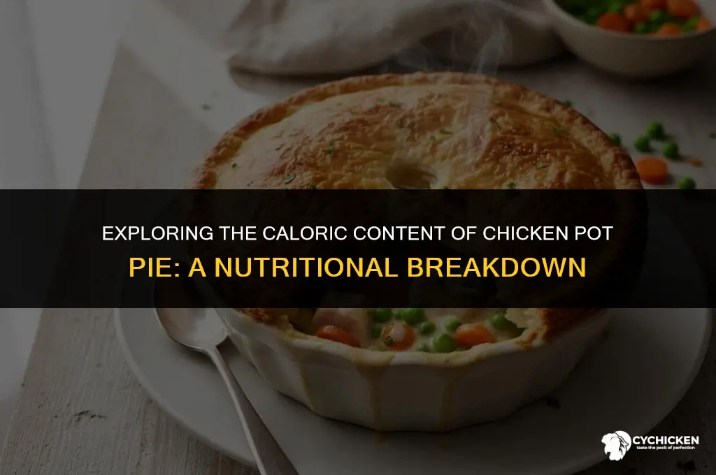 is chicken pot pie fattening