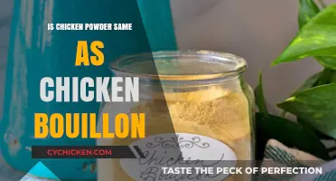 Chicken Powder vs. Bouillon: Understanding the Key Differences and Uses
