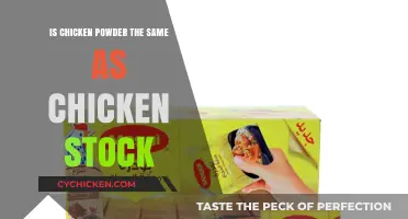 Chicken Powder vs. Chicken Stock: Understanding the Key Differences