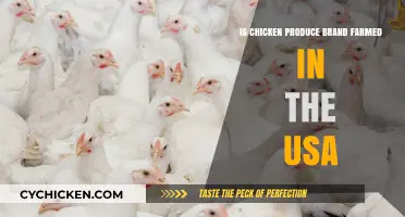 Is Chicken from the Produce Brand Farmed in the USA?
