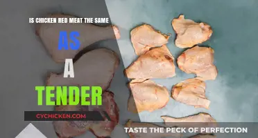 Chicken Red Meat: Tender or Not?