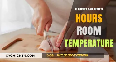 Is Chicken Safe After 3 Hours at Room Temperature?