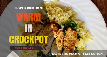 Crockpot Chicken: Safe Left Warm?