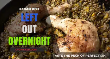 Is Chicken Left Out Overnight Safe to Eat?
