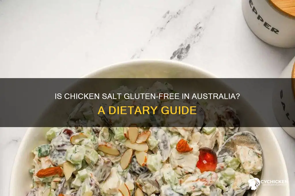is chicken salt gluten free in australia
