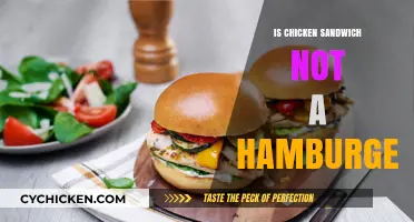 Chicken Sandwich vs. Hamburger: Debunking the Fast Food Confusion