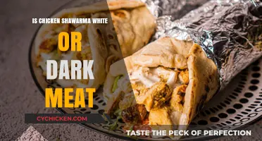 White or Dark? Unraveling the Chicken Shawarma Meat Mystery