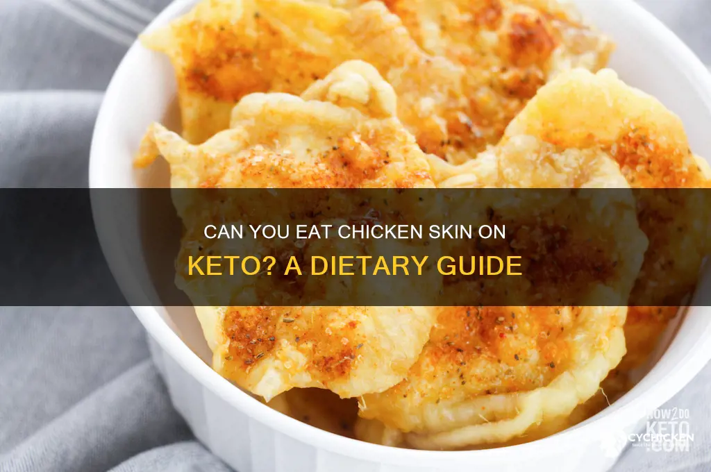 is chicken skin allowed on keto diet