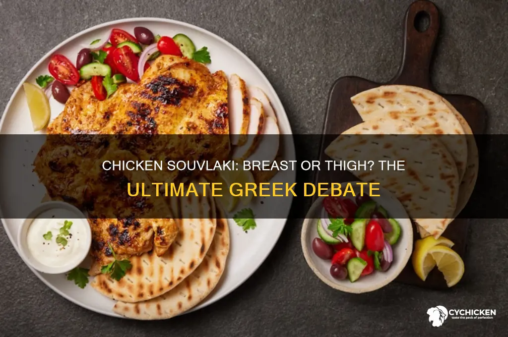 is chicken souvlaki breast or thigh